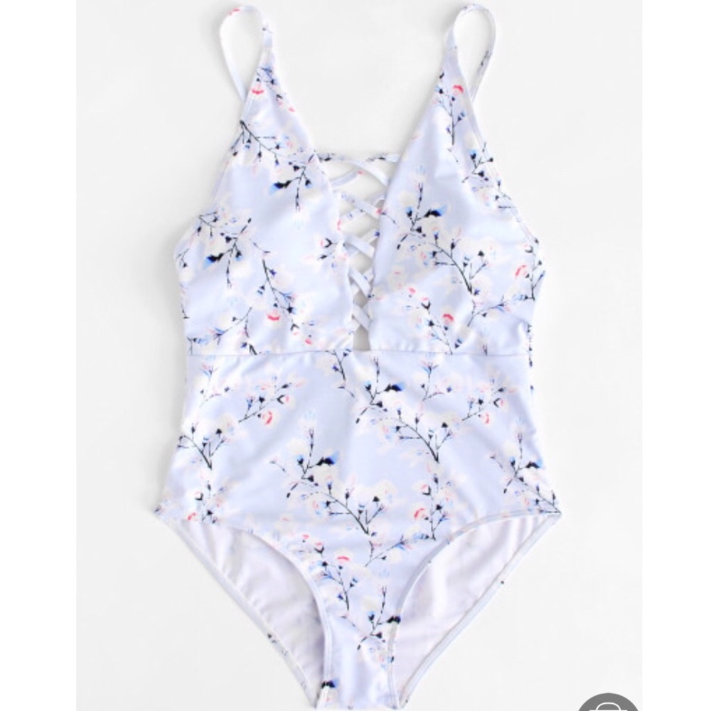 One piece bathing suit